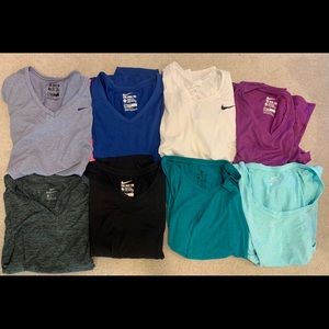 Nike athletic training tees